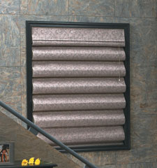 Flat Fold Plume in Glacier with Fabric Valance
