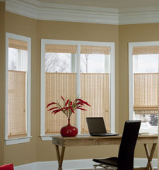 Bali® Natural Shade shown in color Cabo Chocolate