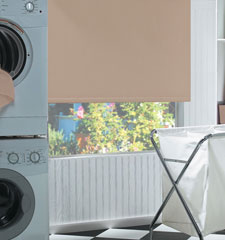 Bali roller shade shown in color Basics Pink