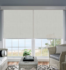 Bali solar shade shown in color Benton Pewter