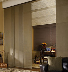 Sliding Panel in Lanai Chestnut