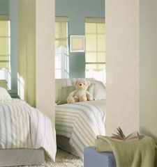 Crackle Sliding Panel shown in colour Whisper