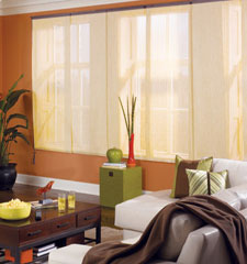 Chorus Sliding Panel in colour Cream