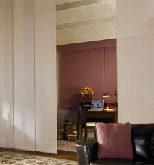 Bali Shoji Sliding Panel shown in colour Alabaster