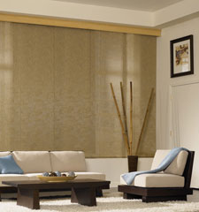 Sliding Panel in Lanai Burnt Orange