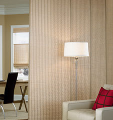 Sliding Panel in Caracas Honey with Spire Sable Edge Banding