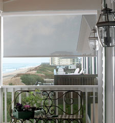 Bali Exterior Solar Screen in Lattice Alabaster
