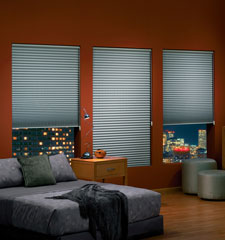 Geneva Pleated Shade in Pearlstone