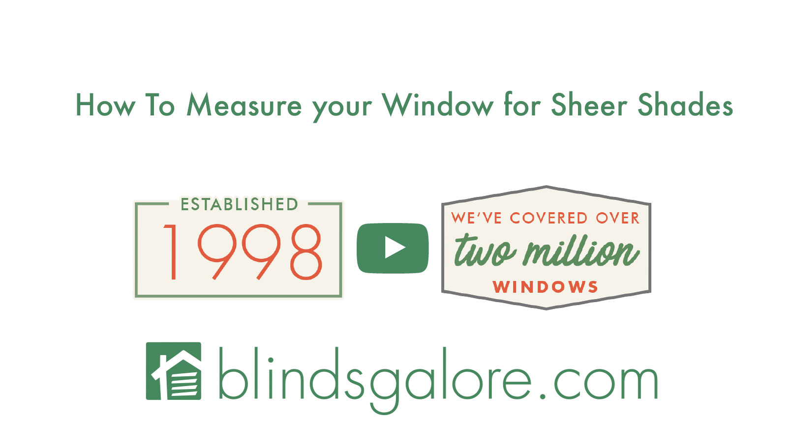 blindsgalore will teach you how to measure for custom sheer shades